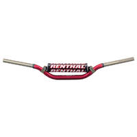 Renthal MX Handlebars 996 Twinwall Red Padded 996-01-RD-07-185