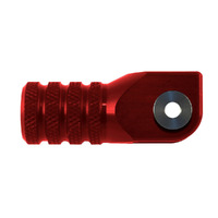 Hammerhead Gear Lever Tip Knurled Tip With Hardware +0MM Red