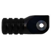 Hammerhead Gear Lever Tip Knurled Tip With Hardware +0MM Black