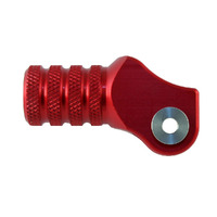 Hammerhead Gear Lever Tip Knurled Tip With Hardware +10MM Red