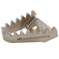 Hammerhead Brake Tip RTG Alloy Includes Mounting Hardware Silver