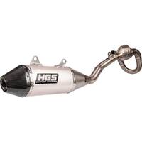 HGS Exhaust 4 Stroke KTM/Husqvarna SXF/FC 350 2023 Complete Titanium Carbon 