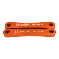 Koubalink 51mm Lowering Link KLR650 87 - 07- Orange
