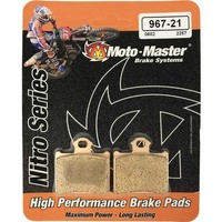 Moto-Master KTM 85 SX 11-20 Husqvarna TC85 14-20 Nitro Rear Brake Pads