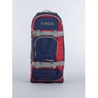 OGIO Gear Bag - Rig 9800 (Wheeled) Blu/Gry/Red 