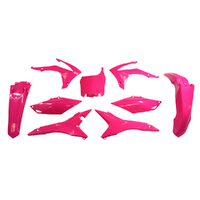 Rtech plastic kit Honda Fluoro Pink CRF250R 2014-2017 CRF450R 2013-2016 6 pieces