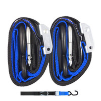 Gorillas Grip Tie Down 38MM S/HK Black/Blue Loop
