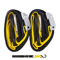 Gorillas Grip Tie Down 38MM S/HK Black/Yellow Loop