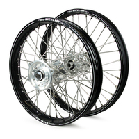 Talon / Excel A60 KTM / Husqvarna Black / Silver Wheel Set
