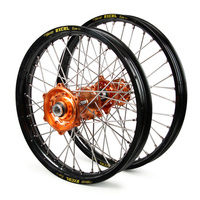 Talon / Excel KTM 85SX 12-20 SW Black / Orange Wheel Set