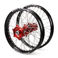 Talon / SM Pro Platinum Gas 250-450 07-14 Black / Red Wheel Set
